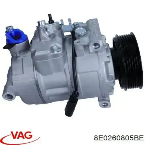 Compre 8E0260805BE VAG Compressor de aparelho de ar condicionado