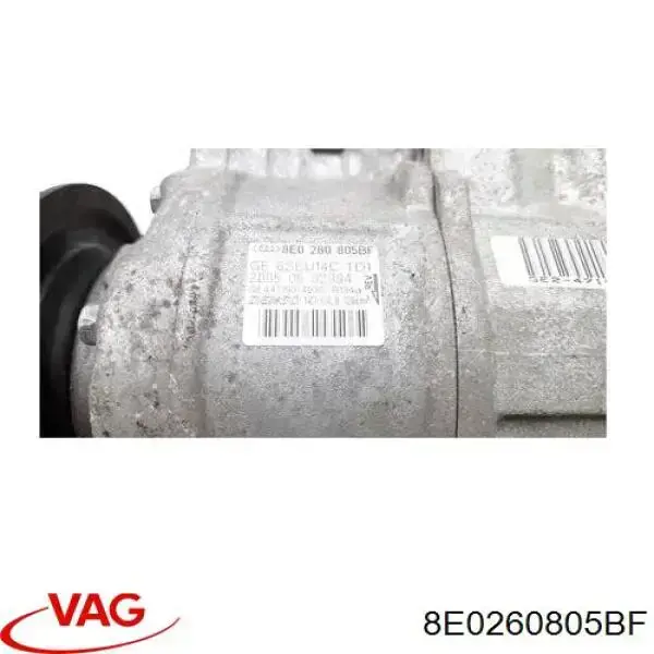 8E0260805BF VAG Compressor de aparelho de ar condicionado