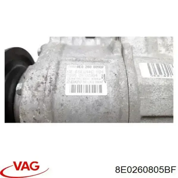 Compressor de aparelho de ar condicionado VAG 8E0260805BF preço, a partir de 154,93 USD