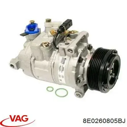 8E0260805BJ VAG Compressor de aparelho de ar condicionado