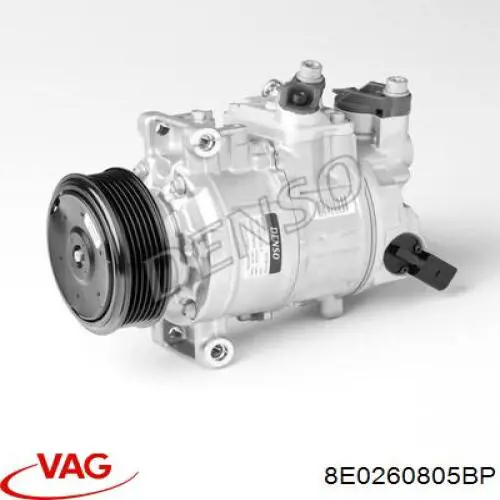 Compressor de aparelho de ar condicionado VAG 8E0260805BP preço, a partir de 361,57 USD