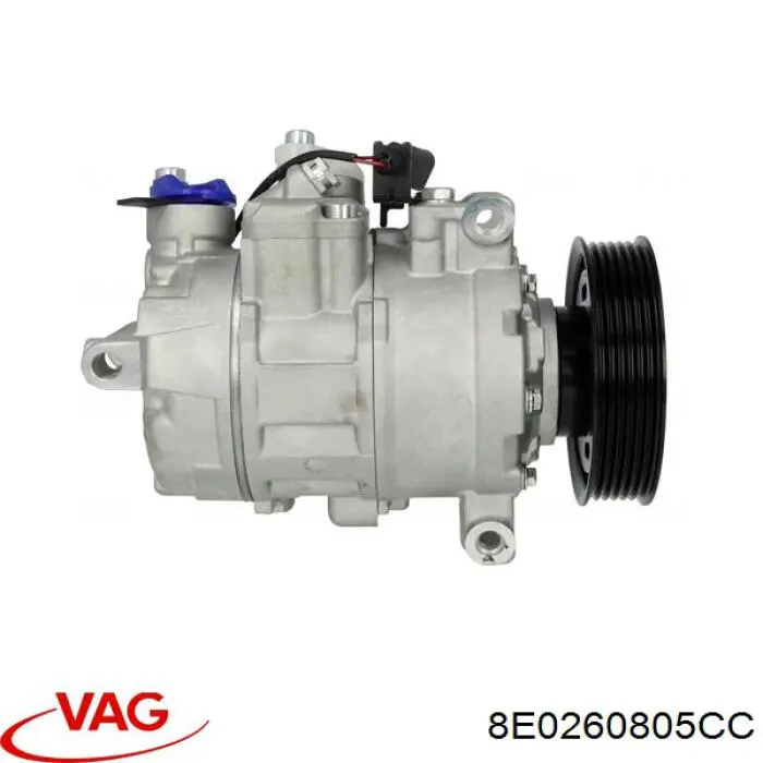 Compre 8E0260805CC VAG Compressor de aparelho de ar condicionado