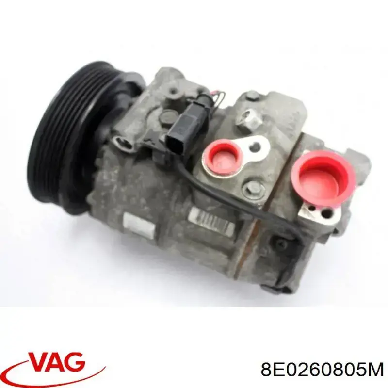 8E0260805M VAG Compressor de aparelho de ar condicionado