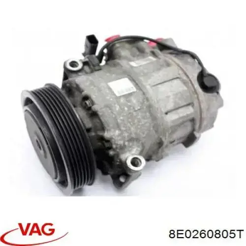 Compressor de aparelho de ar condicionado VAG 8E0260805T preço, a partir de 449,29 USD