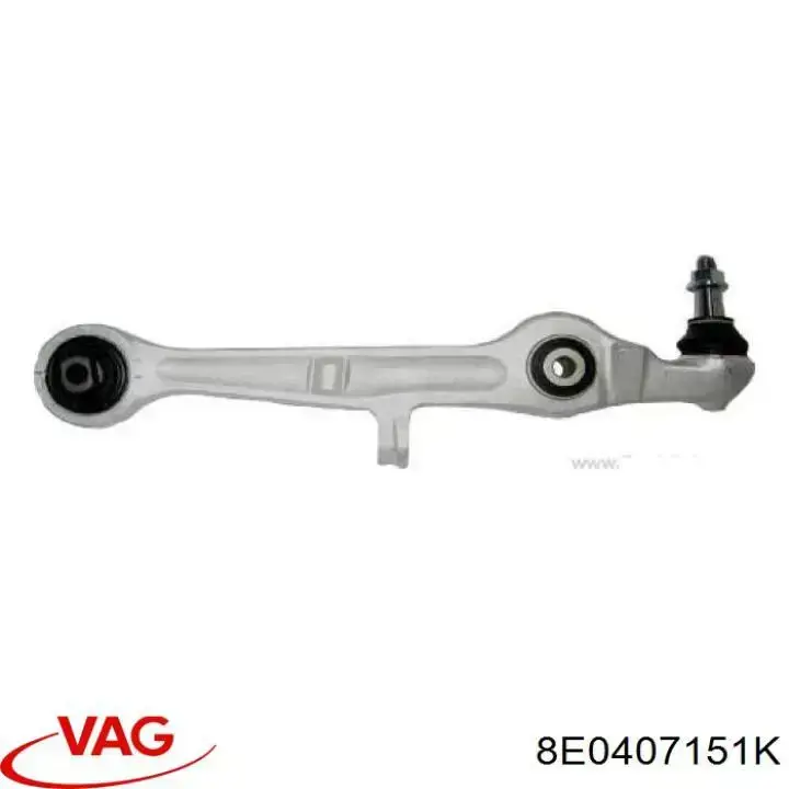 Braço oscilante inferior esquerdo/direito de suspensão dianteira VAG 8E0407151K preço, a partir de 59,41 USD