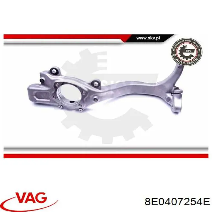 Compre 8E0407254E VAG Pino moente (extremidade do eixo) dianteiro direito