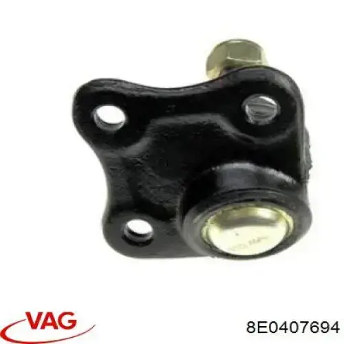 8E0407694 VAG Braço oscilante inferior direito de suspensão dianteira