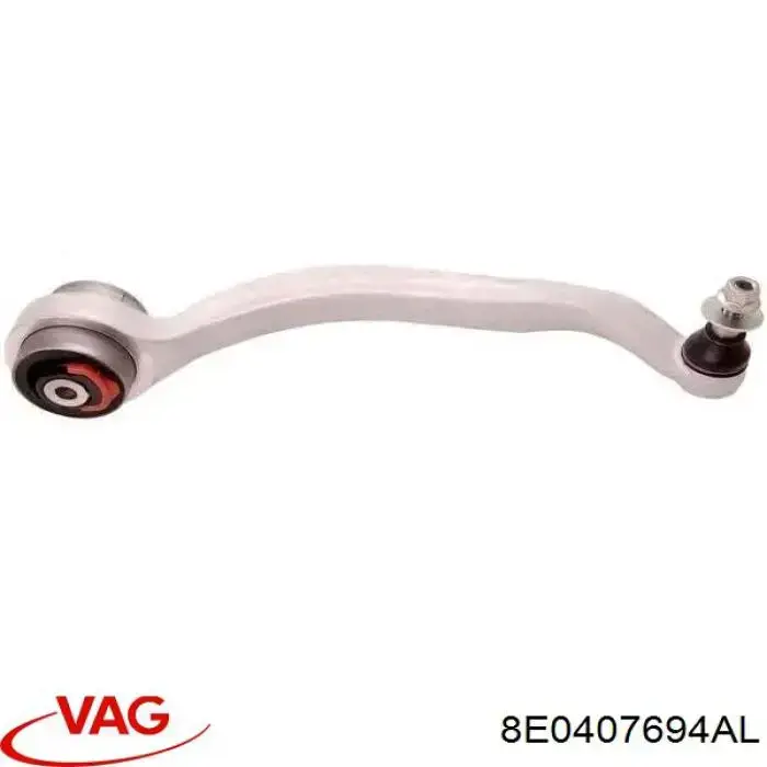Braço oscilante inferior direito de suspensão dianteira VAG 8E0407694AL preço, a partir de 56,18 USD
