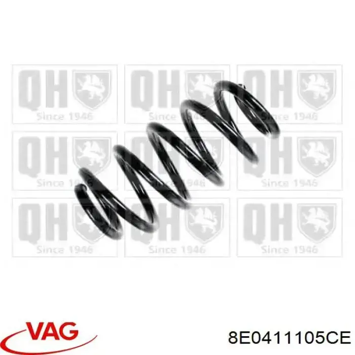 Mola dianteira VAG 8E0411105CE preço, a partir de 49,95 USD