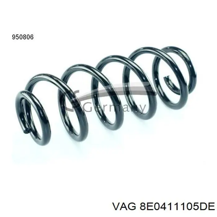 8E0411105DE VAG Mola dianteira