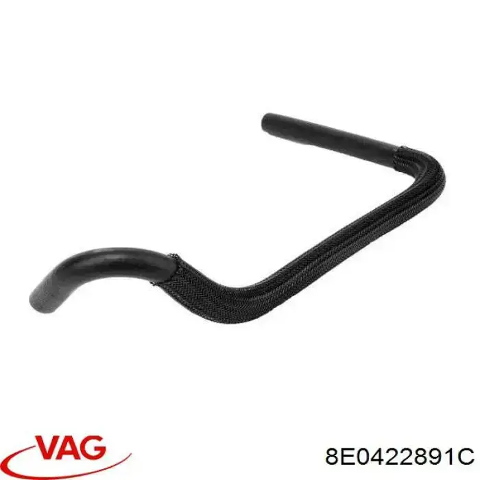 Compre 8E0422891 VAG Tubo (mangueira) do radiador de óleo, linha de combustível de retorno (de pressão baixa)