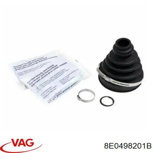 Bota de proteção interna de junta homocinética do semieixo dianteiro VAG 8E0498201B preço, a partir de 6,51 USD