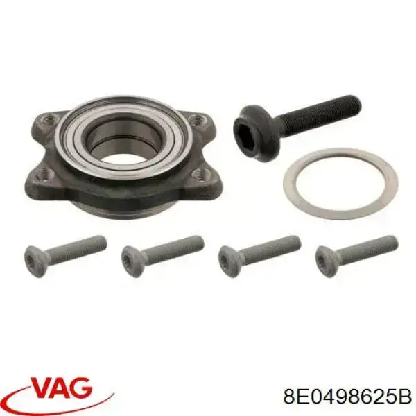 8E0498625B VAG Rolamento de cubo dianteiro/traseiro