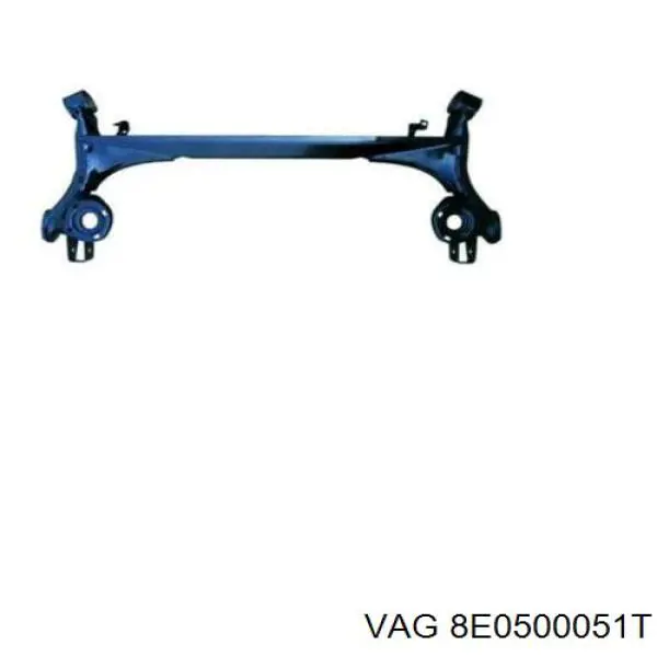 Compre 8E0500051T VAG Viga de suspensão traseira (plataforma veicular)