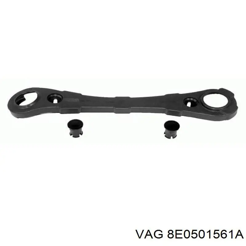 8E0501561A VAG Proteção do braço inferior traseiro