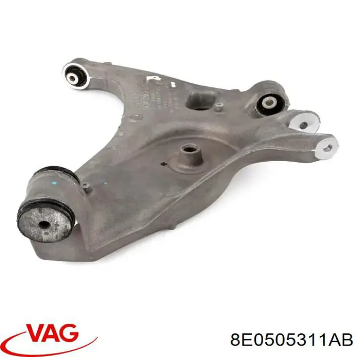Braço oscilante inferior esquerdo de suspensão traseira VAG 8E0505311AD preço, a partir de 47,67 USD