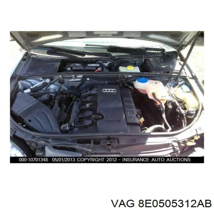 Compre 8E0505312AD VAG Braço oscilante inferior direito de suspensão traseira