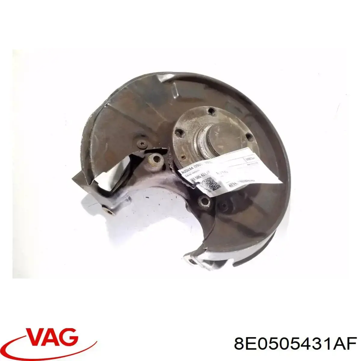Pino moente (extremidade do eixo) traseiro esquerdo VAG 8E0505431AF preço, a partir de 112,56 USD