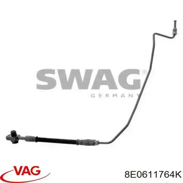 Compre 8E0611764K VAG Mangueira do freio traseira direita