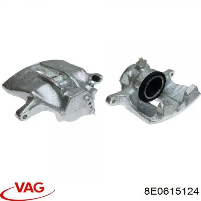 8E0615124 VAG Suporte do freio dianteiro direito