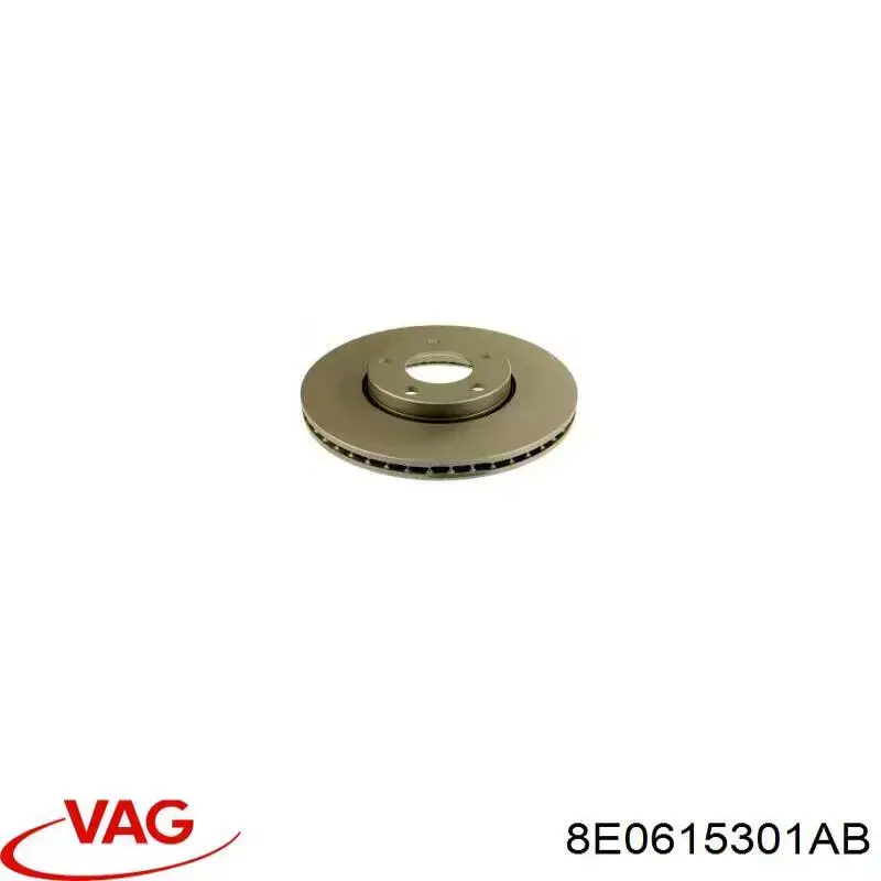 Compre 8E0615301AB VAG Disco do freio dianteiro