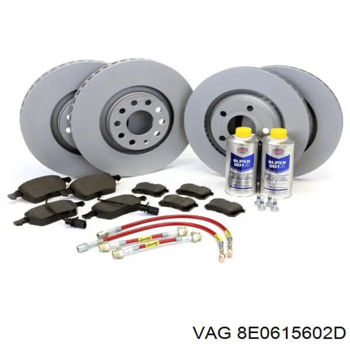Disco do freio traseiro VAG 8E0615602D preço, a partir de 568,52 USD