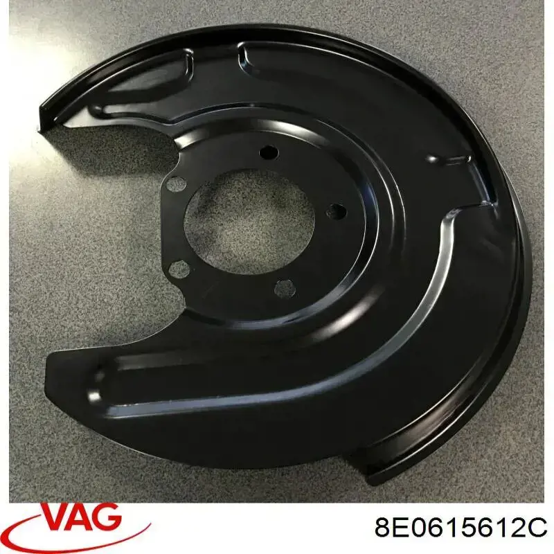 Compre 8E0615612C VAG Proteção direita do freio de disco traseiro