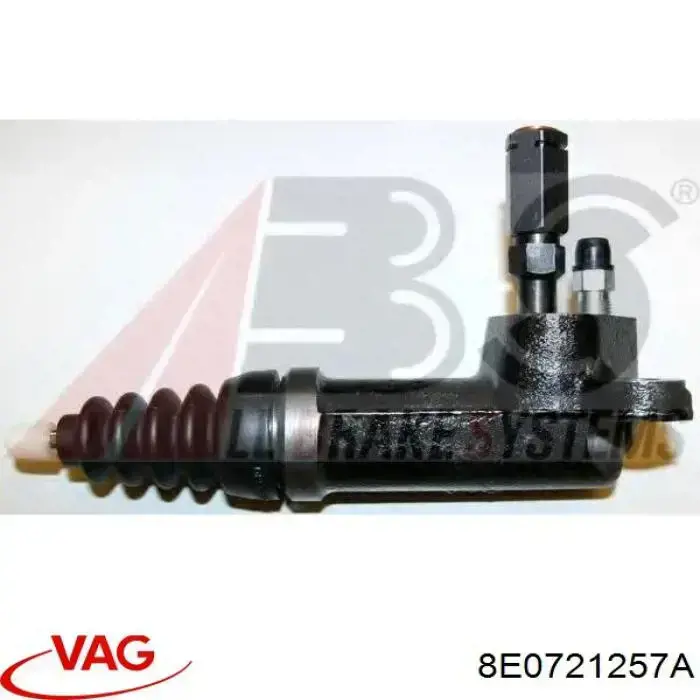 8E0721257A VAG Cilindro de trabalho de embraiagem