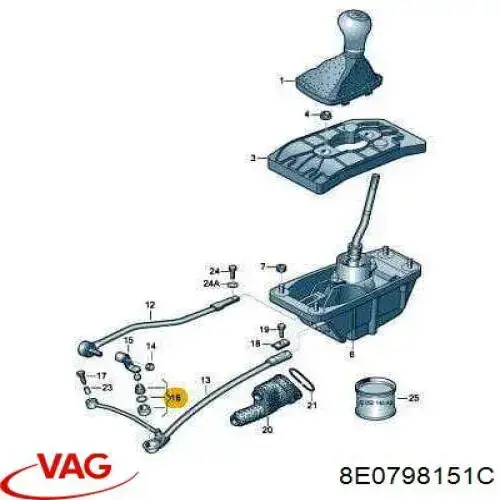 Compre 8E0798151C VAG 