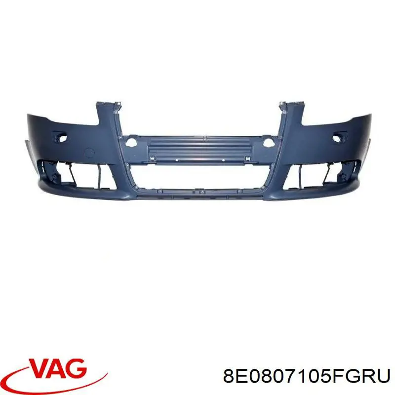 Pára-choque dianteiro VAG 8E0807105FGRU preço, a partir de 195,31 USD