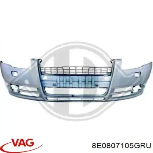 Compre 8E0807105GRU VAG Pára-choque dianteiro