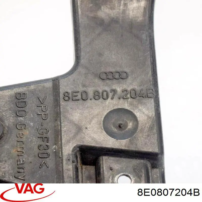 Compre 8E0807204 VAG Consola externa direita do pára-choque dianteiro