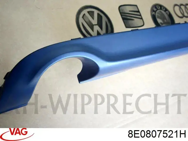 Compre 8E0807521H VAG Spoiler do pára-choque traseiro