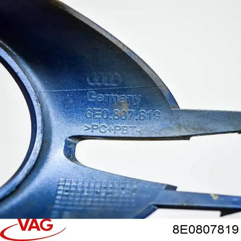 Borda (orla) das luzes de nevoeiro esquerda VAG 8E0807819 preço, a partir de 10,54 USD