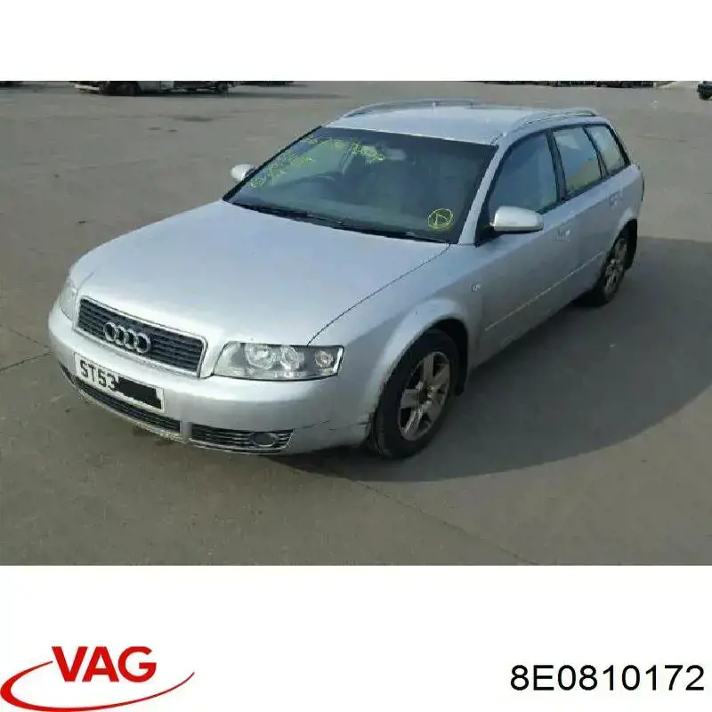Compre 8E0810172 VAG Guarda-barras do pára-lama traseiro direito