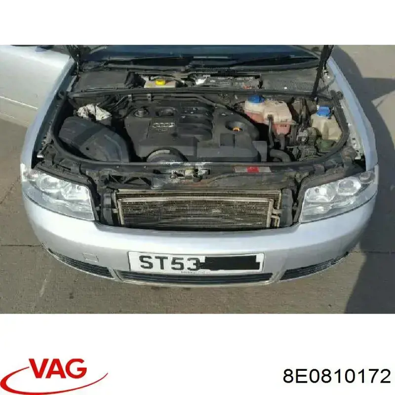 Compre 8E0810172E VAG Guarda-barras do pára-lama traseiro direito