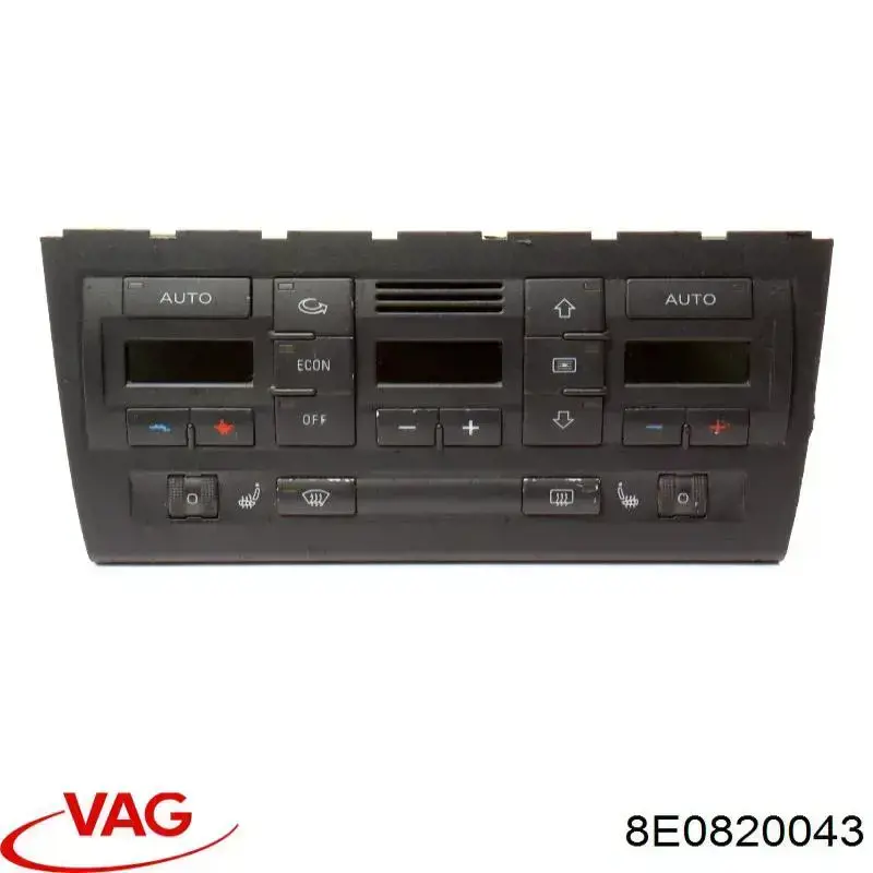 8E0820043 VAG Unidade de controlo dos modos de aquecimento/condicionamento