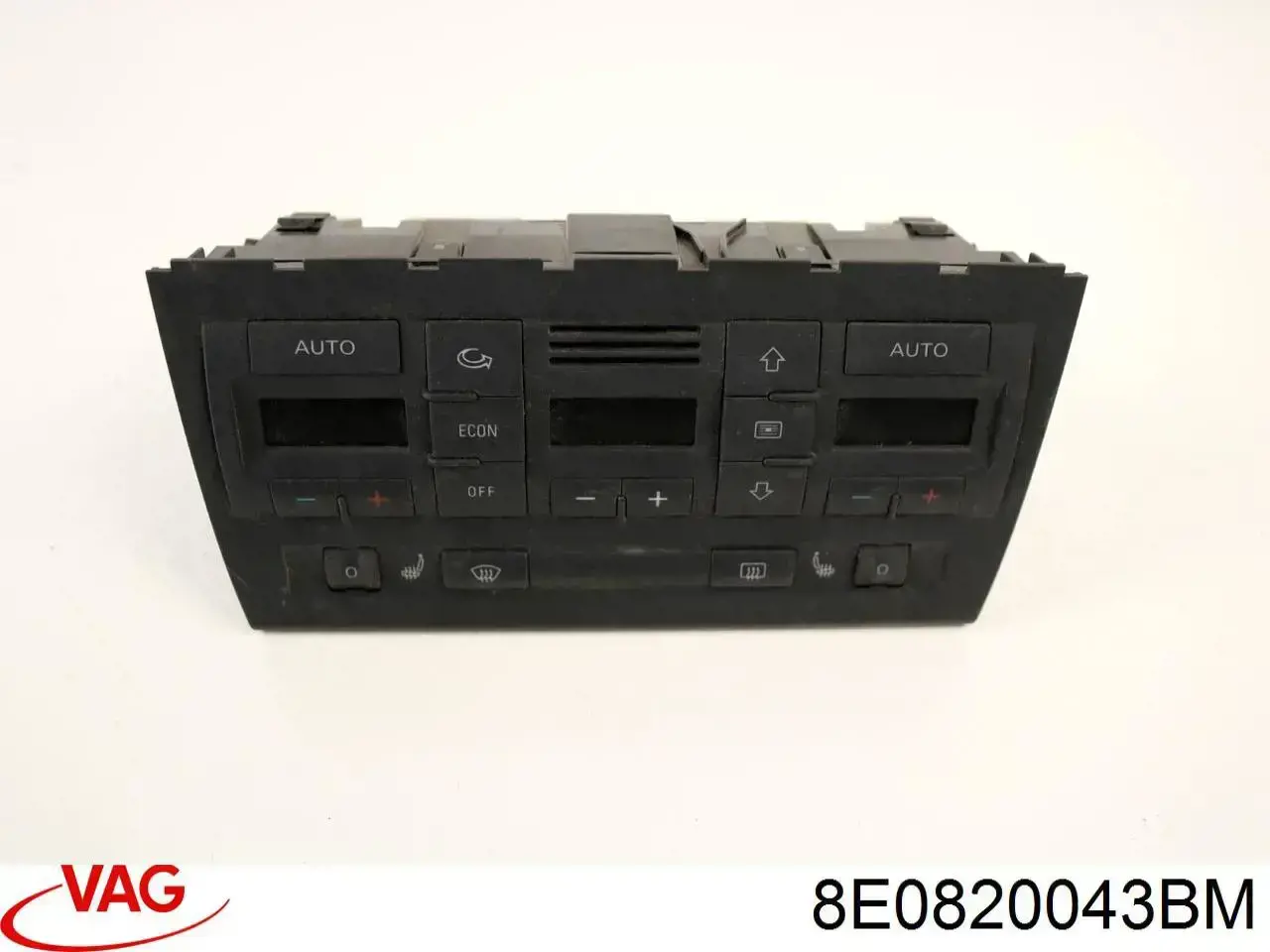8E0820043BM VAG Unidade de controlo dos modos de aquecimento/condicionamento