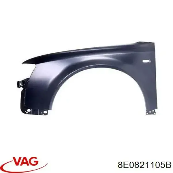 Pára-lama dianteiro esquerdo VAG 8E0821105B preço, a partir de 98,30 USD