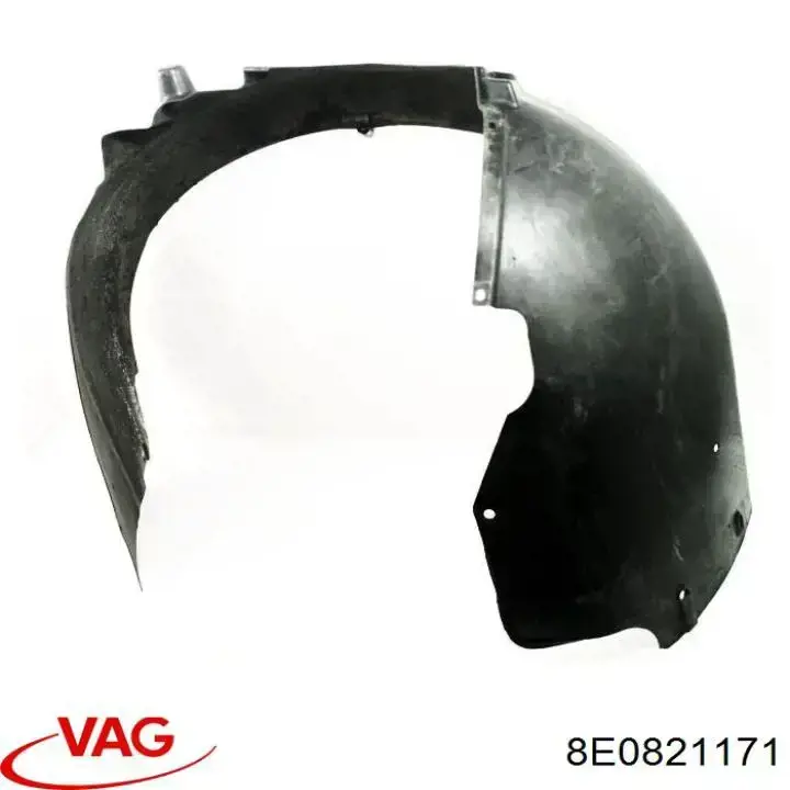 Compre 8E0821171 VAG Guarda-barras esquerdo do pára-lama dianteiro