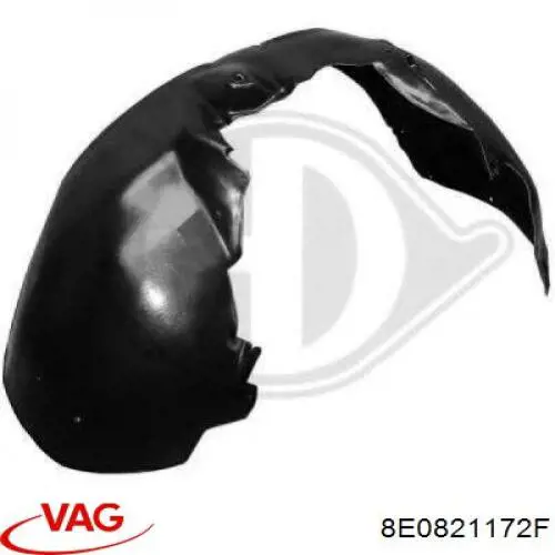 Guarda-barras direito do pára-lama dianteiro VAG 8E0821172F preço, a partir de 42,99 USD