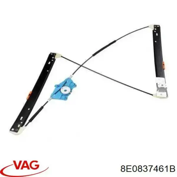 Compre 8E0837461B VAG Mecanismo de acionamento de vidro da porta dianteira esquerda