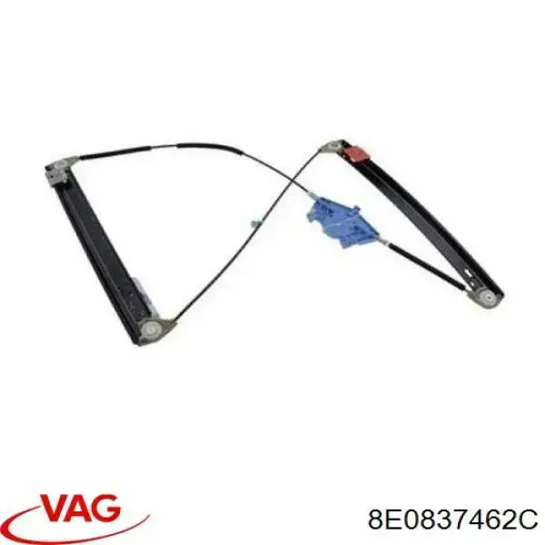 Compre 8E0837462C VAG Mecanismo de acionamento de vidro da porta dianteira direita