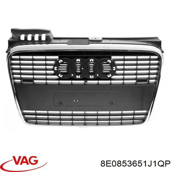 Grelha do radiador VAG 8E0853651J1QP preço, a partir de 105,18 USD