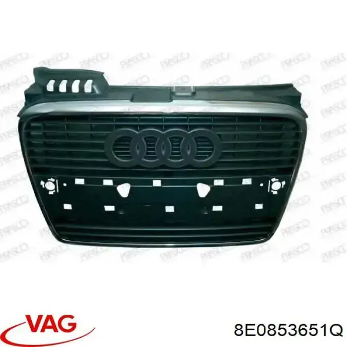 8E0853651Q VAG Grelha do radiador