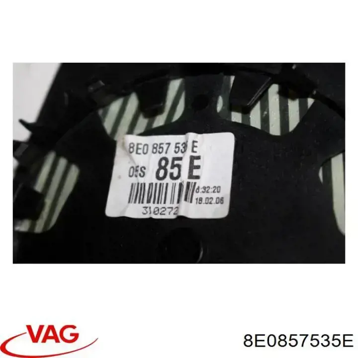 Elemento espelhado do espelho de retrovisão esquerdo VAG 8E0857535E preço, a partir de 20,92 USD