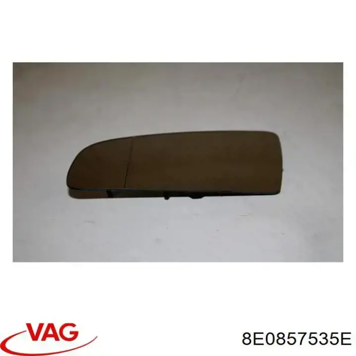 Compre 8E0857535E VAG Elemento espelhado do espelho de retrovisão esquerdo