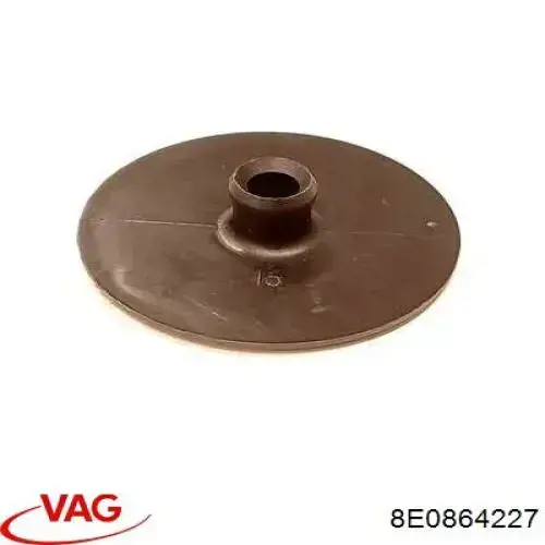 Cápsula (prendedor) de fixação do forro do pára-choque do pára-lama dianteiro VAG 8E0864227 preço, a partir de 3,67 USD