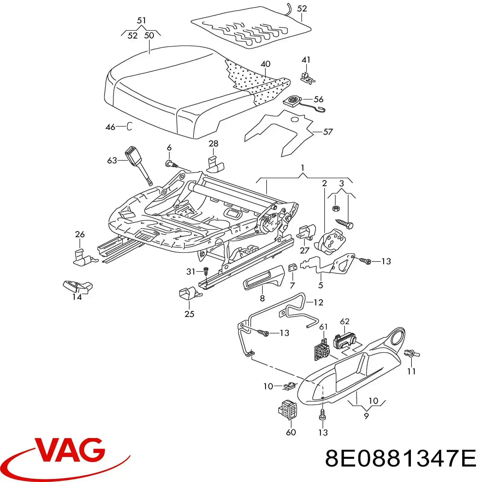  VAG 8E0881347E preço, a partir de 11,94 USD