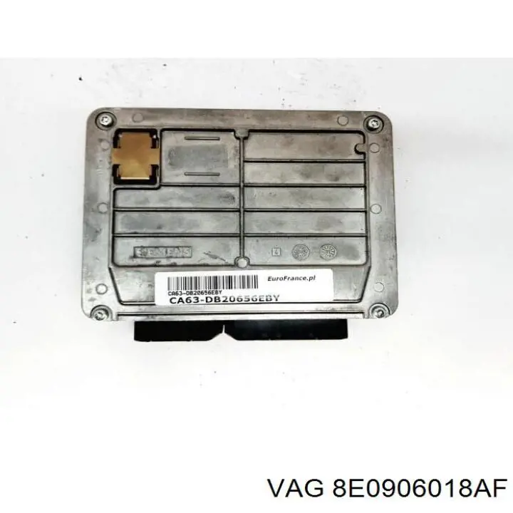 Módulo de direção (Centralina eletrônica) de motor 8E0906018AF VAG